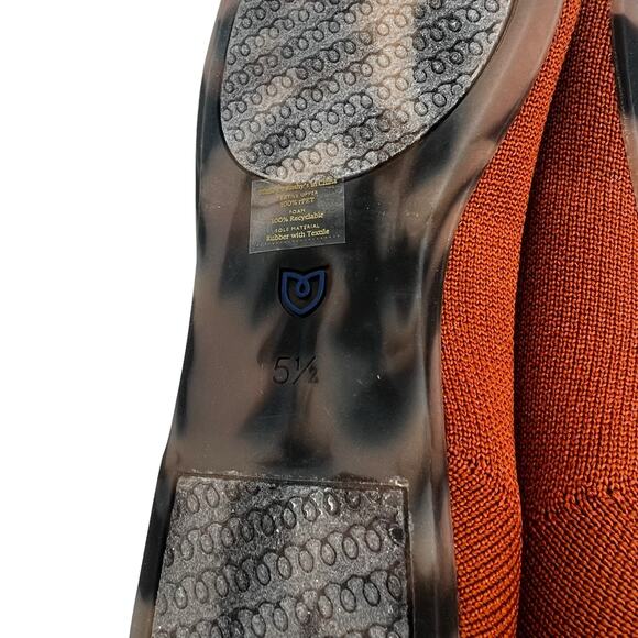 Rothy’s The Flat in Brandy Women’s Size 5.5‎ - Picture 7 of 8